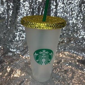 Starbucks bling cold cup.